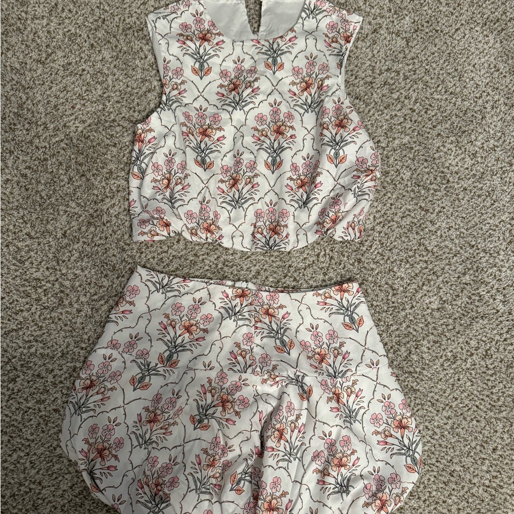 Floral Two-Piece Set